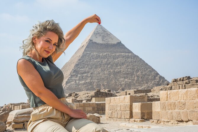 Cairo Guided Half-Day Tour of Giza Pyramids and Sphinx - Stop 2: Panoramic Viewpoint over the Giza Plateau (and the camel option)