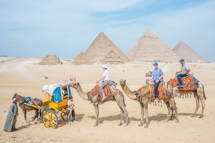 Cairo: Half Day Pyramids Tour by Camel or Horse Carriage - Price and value at $72 per person, what you get and what you pay extra for