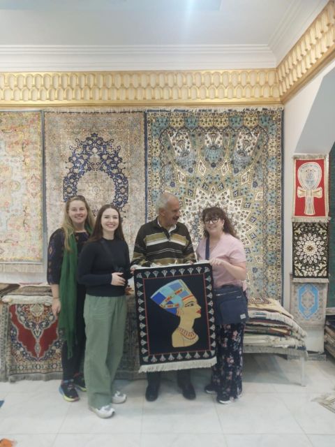Cairo: Half Day Shopping tour - Handmade Carpets School: Learning Before You Spend