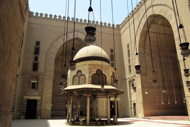 Cairo Half Day Tours visit Islamic Cairo & ancient mosques - Al Rifa’i Mosque, planned to echo an older rival