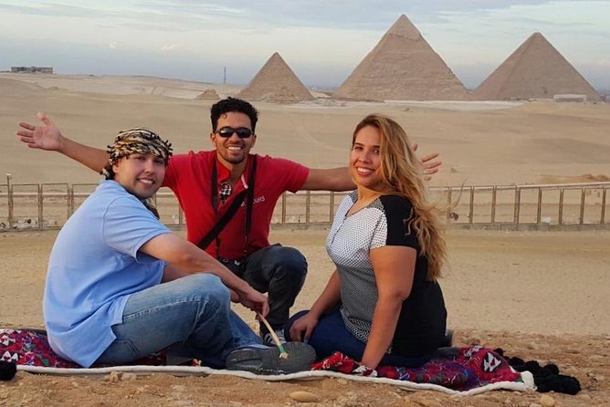 Cairo Layover Tours To Giza Pyramids Memphis Sakkara Dahshur Pyramids And Bazaar - Airport Pickup That Reduces First-Day Chaos