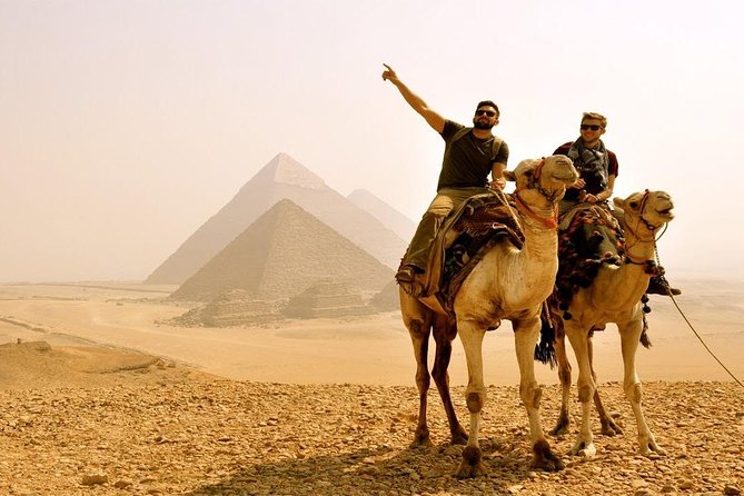 Cairo Layover Tours To Giza Pyramids Memphis Sakkara Dahshur Pyramids And Bazaar - Dahshur Bent and Red Pyramids: A Desert Change of Pace