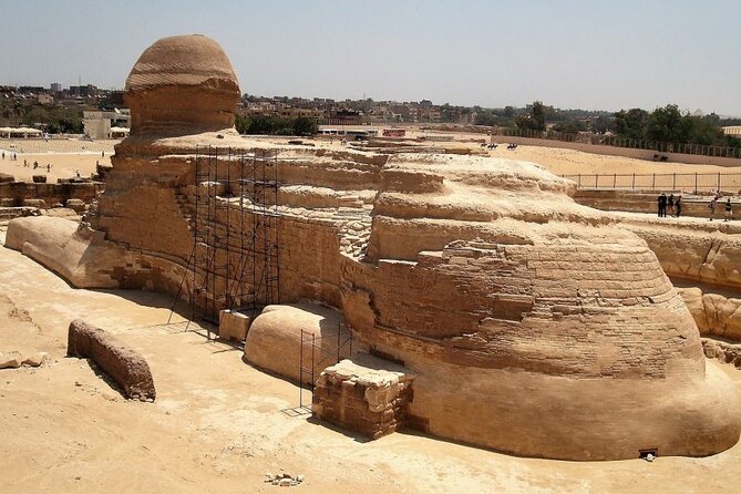 Cairo |Layover| Trip pick up from Cairo airport to visit Giza Pyramids & Sphinx - The Great Sphinx and the panoramic photo spot