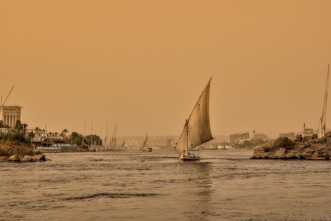 Cairo Private Felucca OnThe Nile River With Pickup and Soft Drink - Music, photos, and the Cairo Tower moment