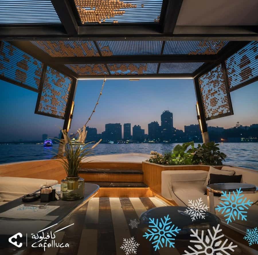Cairo: Private Felucca Ride, All You Can Drink only - Onboard entertainment: TV, media player, and karaoke