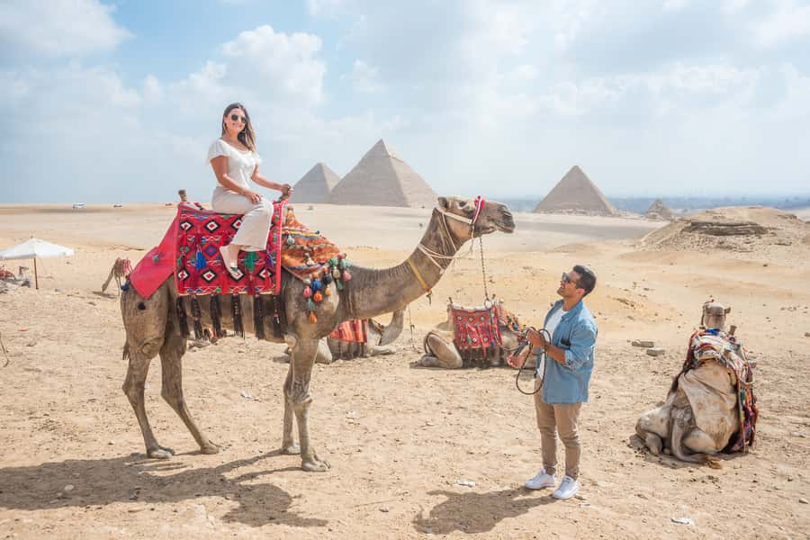 Cairo: Private Half-Day Pyramids Tour with Photographer - Price and value at $118 per person