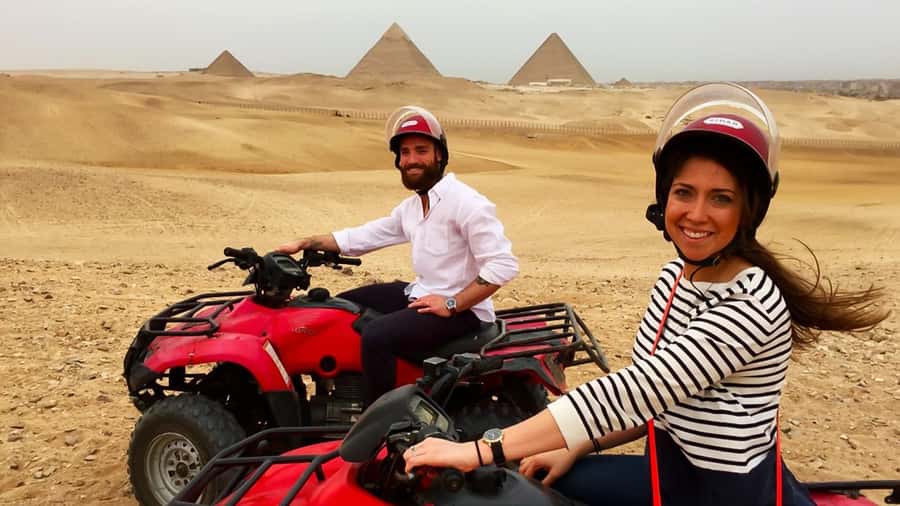 Cairo: Private Quad Bike Desert Tour with Pyramids & Sunset - Key things to know before you book