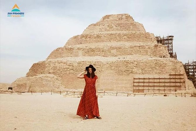Cairo: Pyramids, Memphis, Sakkara, Dahshur Luxury adventure! - Saqqara Step Pyramid of Djoser Plus a Local Lunch Reset