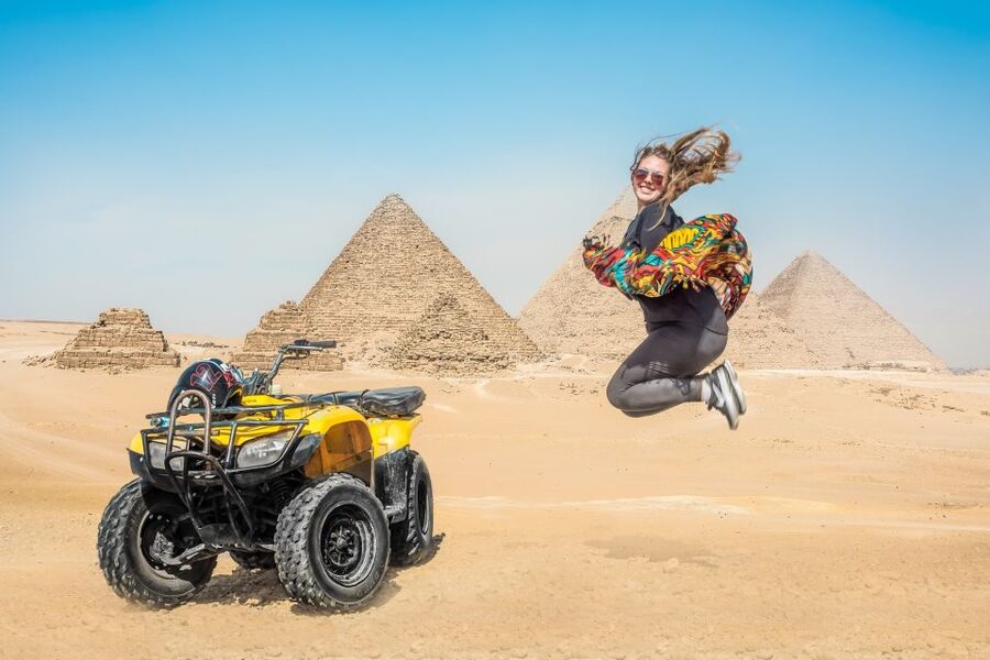 Cairo: Pyramids Quad Bike Adventure & Optional Camel Ride - The 1-Hour Quad Bike Ride: Where You Go and What It Feels Like