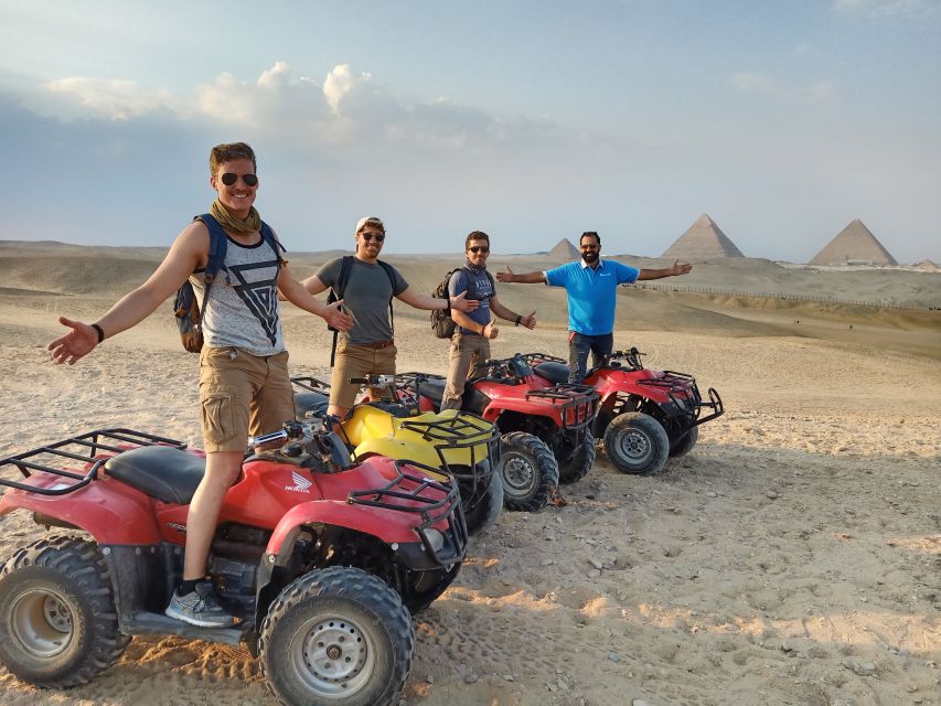 Cairo: Pyramids Quad Bike Adventure & Optional Camel Ride - Safety and Suitability: Who This Tour Fits Best