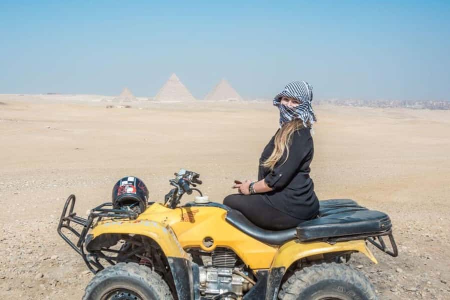 Cairo: Pyramids, Sphinx, and Camel Ride, with ATV Option - Hotel Pickup and the Giza Game Plan
