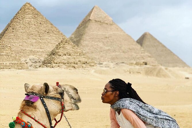 Camel Ride around Giza Pyramids Sunset or Sunrise or any time - Price and value: $10 plus the extras you must budget