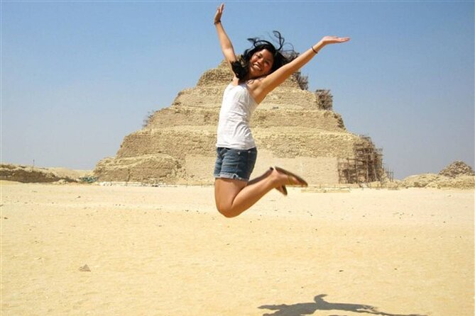 Dahshur Pyramid Memphis And Sakkara Half Day Tour - Saqqara’s Step Pyramid: the payoff for your time in the sand