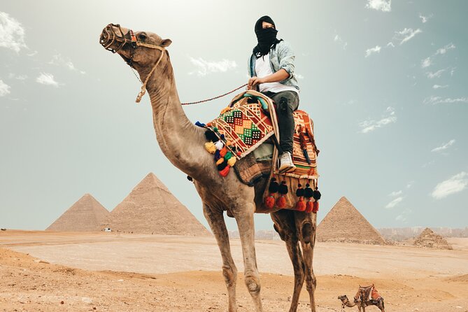 Day Tour To Giza Pyramids With Camel Ride And Egyptian Museum In Cairo - A stress-free 8-hour Giza day, starting at 8:00 am