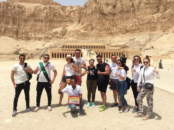 Day trip to Luxor by plane from Sharm el Sheikh - West Bank wonders: Colossi of Memnon, the Valley of Kings tombs, and Hatshepsut