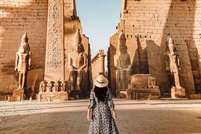 Day Trip To Luxor From Cairo By Plane Including Lunch - Luxor Karnak via the Avenue of Sphinxes: scale you can’t fake