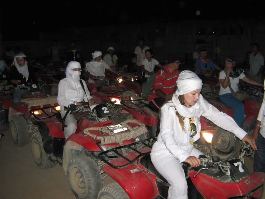 Desert Sunset Quad Bike ATV for 50Km, Oriental Show, Dinner, - Who This Tour Fits Best
