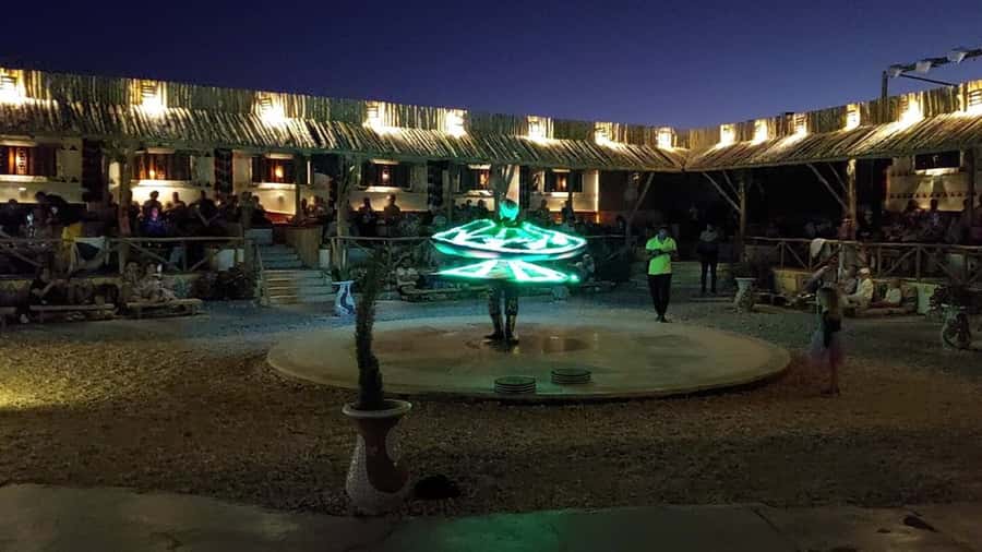 Desert Sunset Quad Bike ATV for 50Km, Oriental Show, Dinner, - Dinner Party Energy: Belly Dancer and Fire Show