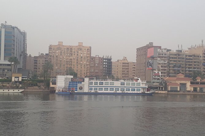 Dinner Nile cruse in Cairo at Night - Cairo’s skyline from the deck: bridges, towers, and river air