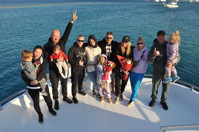 Dolphin House Snorkel & Water Fun Activity with Lunch - Hurghada - From Hurghada hotel pickup to the boat at 8:00 am
