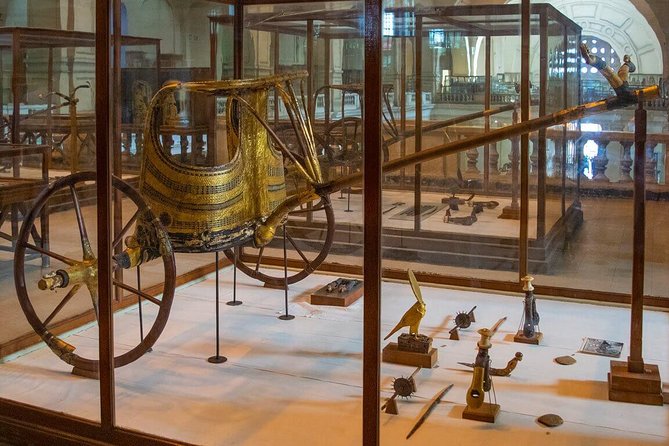 Egyptian Museum in Cairo: Private Guided Tour - Tutankhamun treasures: the golden mask, throne, and coffin you should plan for
