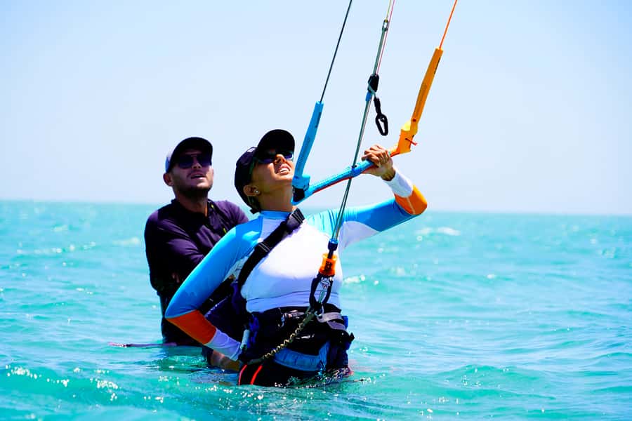 El Gouna: 2-Hour Introduction to Kitesurfing - The center experience: make it a full El Gouna beach day