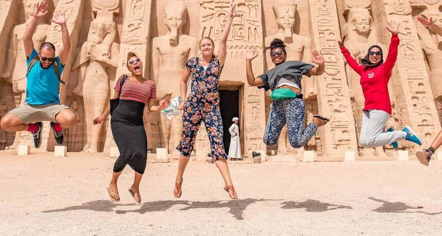 From Aswan:4 Days Nile Cruise Luxor Abu Simbel & Air Balloon - Karnak Temple complex: your big finish in Luxor