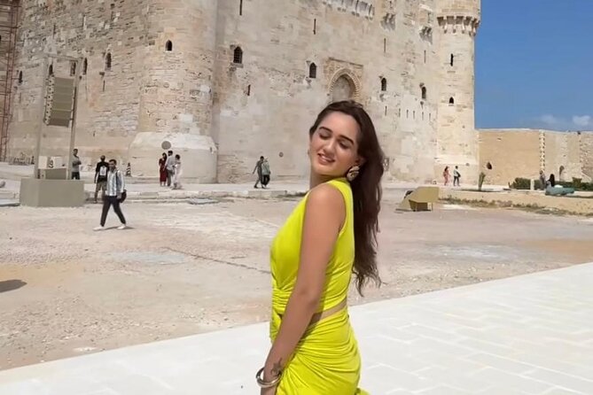 From Cairo: Alexandria Catacomb, Lighthouse, Citadel Trip & Lunch - Pompey’s Pillar, the Corniche, and Qaitbay Castle Rooftop Views