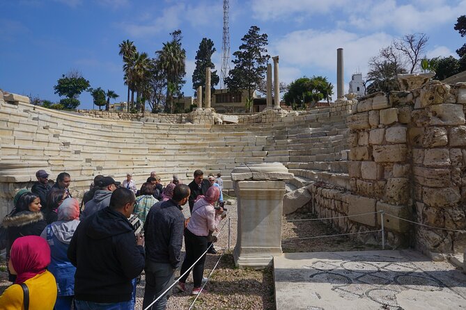 From Cairo: Alexandria Catacombs and Citadel Day Trip with Lunch - Qaitbay Citadel, lunch, and the Library of Alexandria photo stop