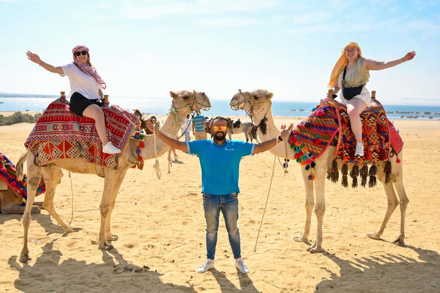 From Cairo: Desert Safari, Camel Ride, Magic Lake, & Lunch - From Cairo to Fayoum: the van ride that sets your pace