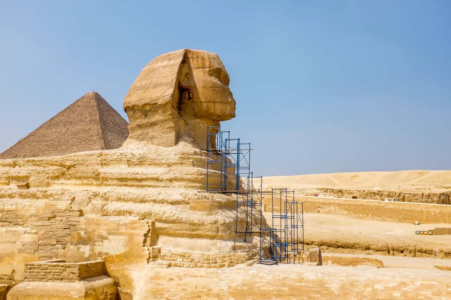 From Cairo/Giza: Pyramids, Memphis, and Sakkara Day Tour - VIP private tour with Felucca sail: a calmer ending