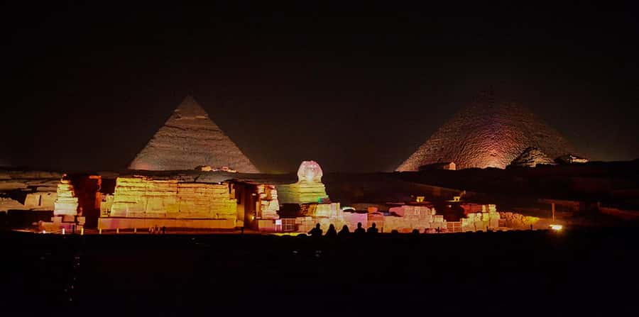 From Cairo: Giza Pyramids Tour with Light Show and Transfer - Key highlights to look for