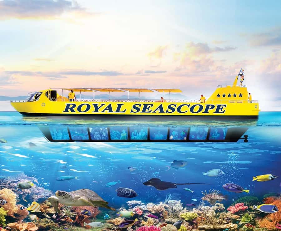 From El Gouna: Royal Seascope Submarine with Snorkel Stop - The plan in plain language