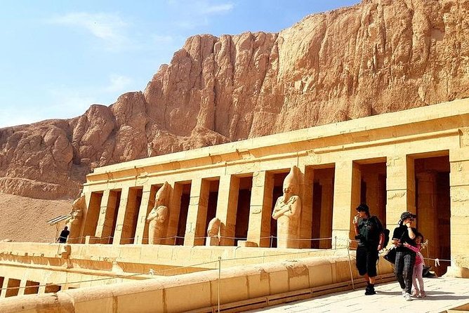 From Hurghada:Day Trip to Luxor and Valley of the Kings - Karnak Temple on the east bank: columns, chapels, and sacred lake