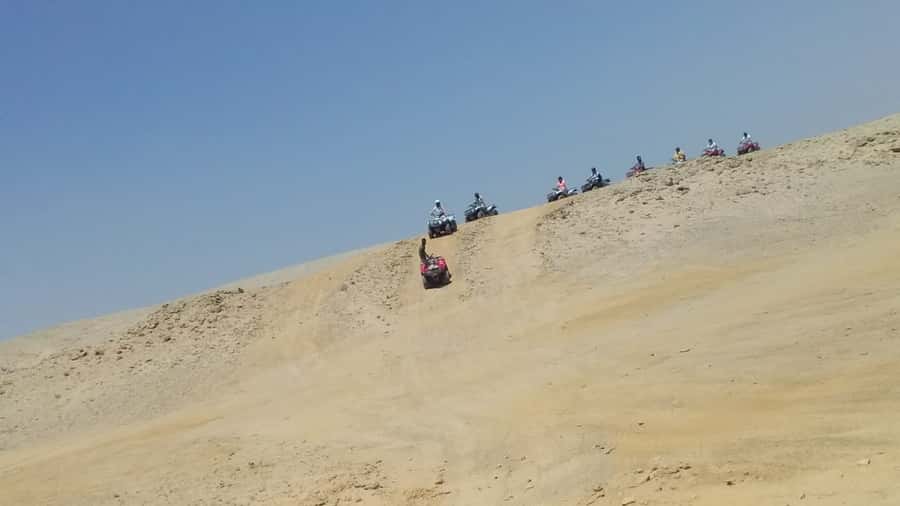 From Hurghada: Makadi Bay ATV Tour - The ATV Route: Sandbanks, Mountains, and Stops That Break the Ride Up