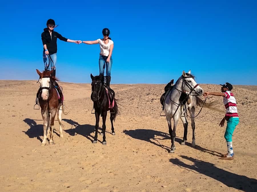 From Hurghada: Makadi Bay Horse Riding Tour - VIP 4-Hour Ride With a Swim Stop in the Red Sea