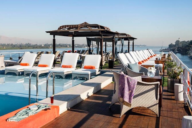 From Luxor:7-Night Luxury Nile River Cruise & Hot Air Balloon - West Bank classics: Valley of the Kings and Deir el Bahari