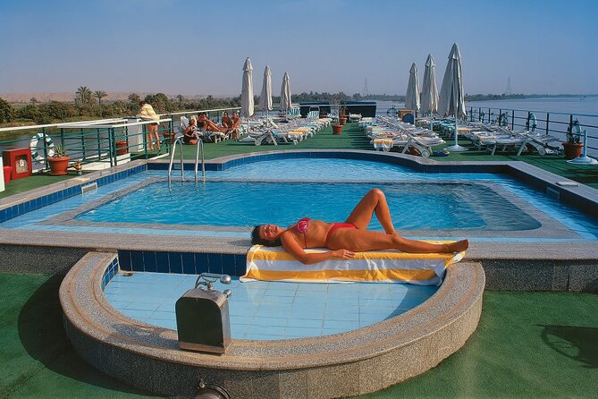 From Luxor:7-Night Luxury Nile River Cruise & Hot Air Balloon - Sunrise hot air balloon over Luxor, then cruise toward Esna
