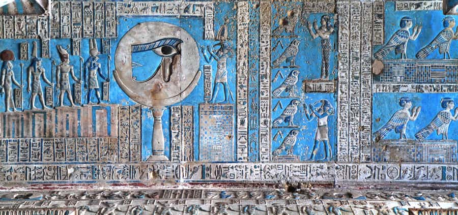 From Luxor: Dendera Temple All-Inclusive Tour & Felucca Ride - Inside the Temple of Hathor: zodiac reliefs, painted ceilings, and symbolic walls