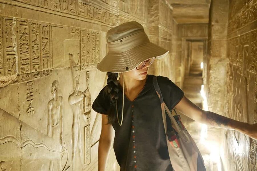 From Marsa Alam: Private Day Trip to Luxor by Car - Karnak Temple: walking the columns like a living map