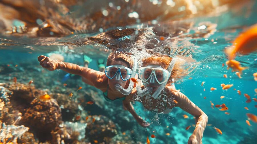 From Sharm: Ras Muhammed & White Island By Boat & intro Dive - White Island: BBQ lunch, island swimming, and the quick island moment