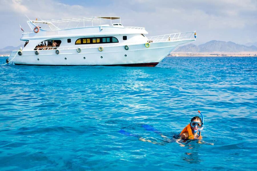 From Sharm: Ras Muhammed & White Island By Boat & intro Dive - Extras and budgeting: snorkel gear, longer scuba time, and photos