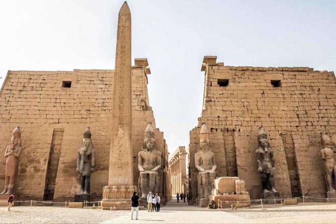 Full Day East Bank, West Bank, and Valley of the Queens in Luxor - Luxor Temple to wrap it up: restored color and an easier ending