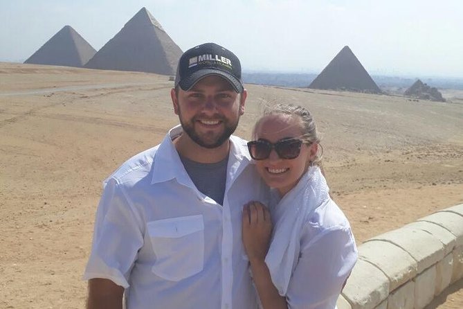 Full-Day Giza Pyramids, Egyptian Museum and bazaar Private Tour - 8:00 am pickup and the air-conditioned ride across Cairo