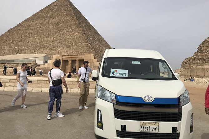 Full Day Guided tour to the Pyramids, Sphinx, Meidum And Dahshur - Giza Plateau: Great Pyramid views, Sphinx area time, and Valley Temple