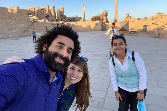 Full-Day Luxor private Tour from Cairo by Plane with Lunch - Deir el-Bahari and the Colossi of Memnon, a clean Thebes storyline