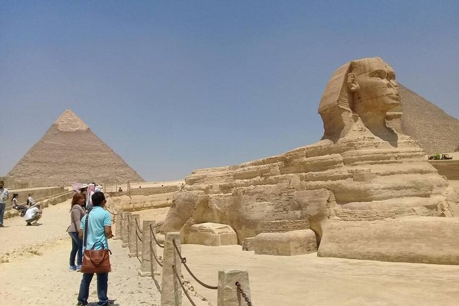 Full Day Private Tour Giza Pyramids Sphinx, Camel Ride, Egyptian Museum & Bazaar - Giza Pyramids and Sphinx, plus the Valley Temple
