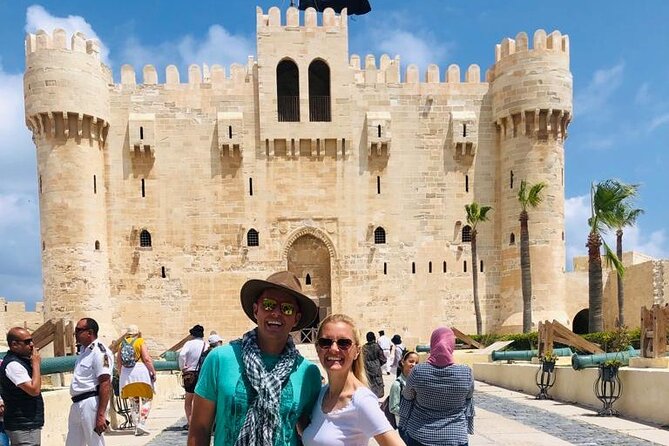 Full Day to The so-called Bride of the Mediterranean: Alexandria - Kom el-Shokafa Catacombs: the underground story you can walk through