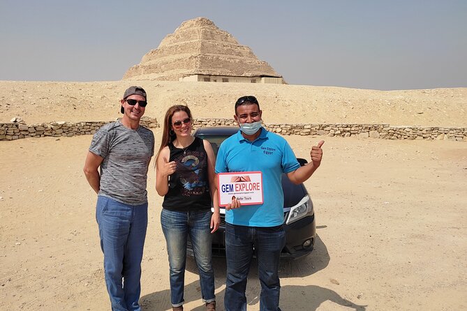 Full Day Tour Giza Pyramids, Sphinx, Saqqara &Dahshur Pyramids - Don’t Miss This: Panoramic Photos and the Giza Viewpoint Rhythm
