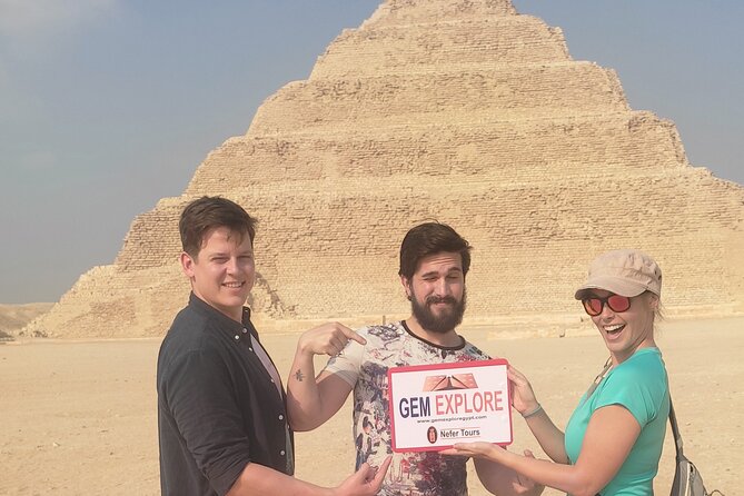 Full Day Tour Giza Pyramids, Sphinx, Saqqara &Dahshur Pyramids - Saqqara: Oldest Pyramids, Tombs, and the Step Pyramid of Djoser
